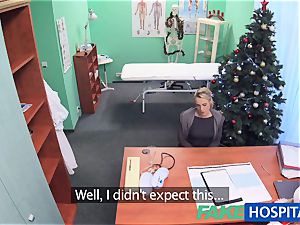 FakeHospital doc Santa shoots a load two times this year