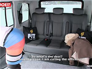 LETSDOEIT - Czech hoe Tricked and ravaged By taxi Driver